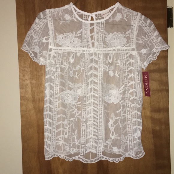 Merona Tops - Lace top